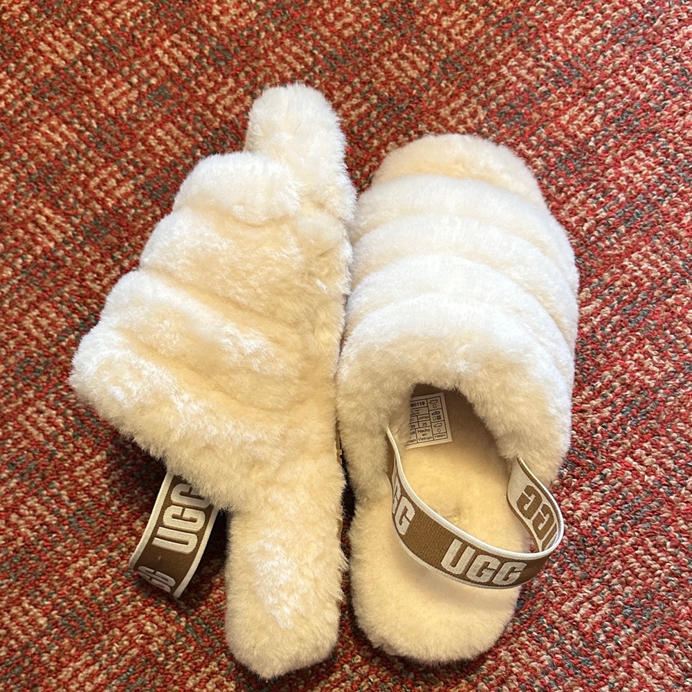 UGG Women's Cozy Cream Slippers - Picture 2 of 4